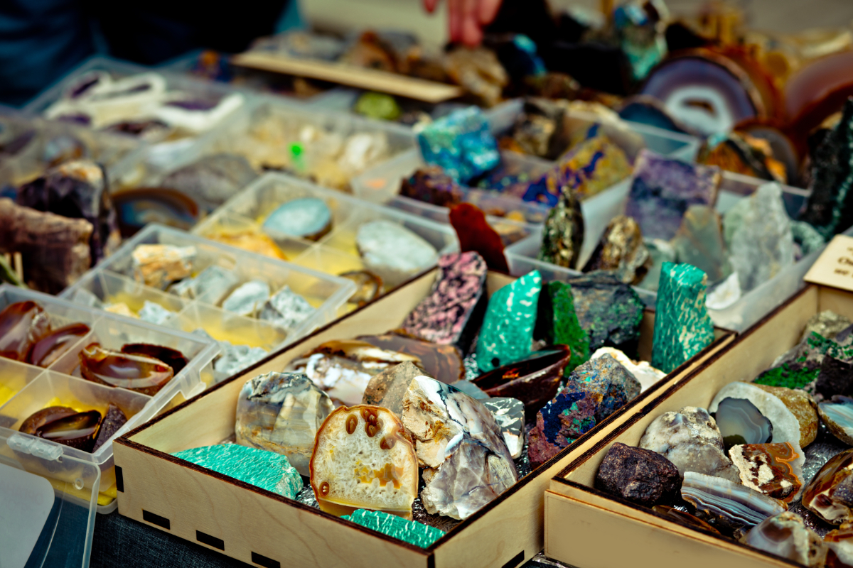 Rocks And Minerals At Rock Shop 1200X800