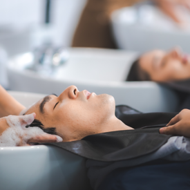 Salon Laundry Customer Getting Shampoo 1800X900